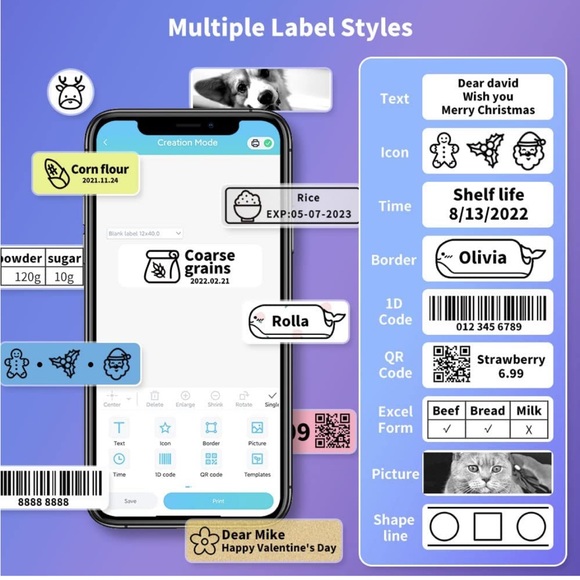 🫶🏼Label maker - Picture 2 of 3